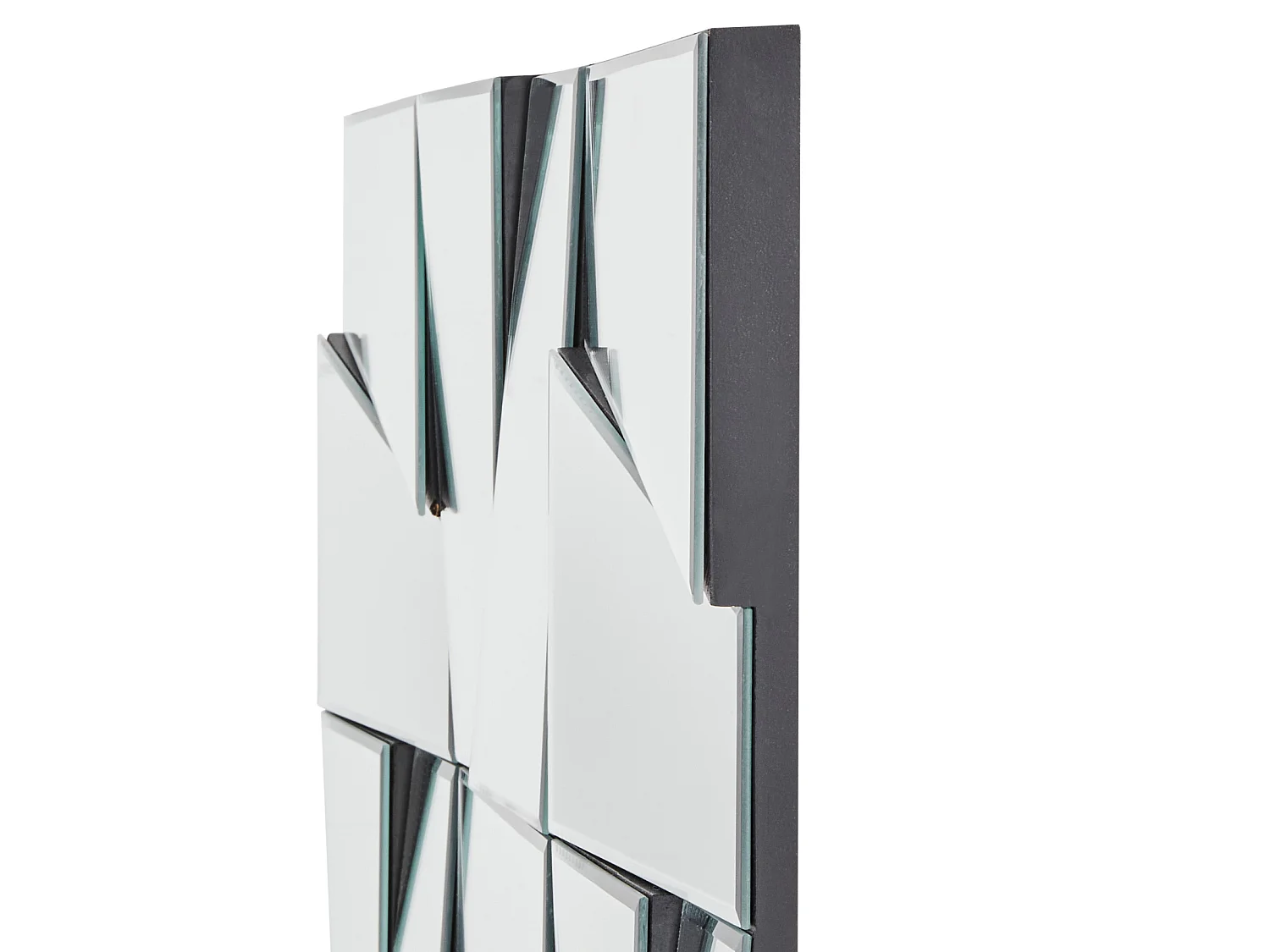 Miroir ANCEMONT 80 cm 80 cm Argenté
