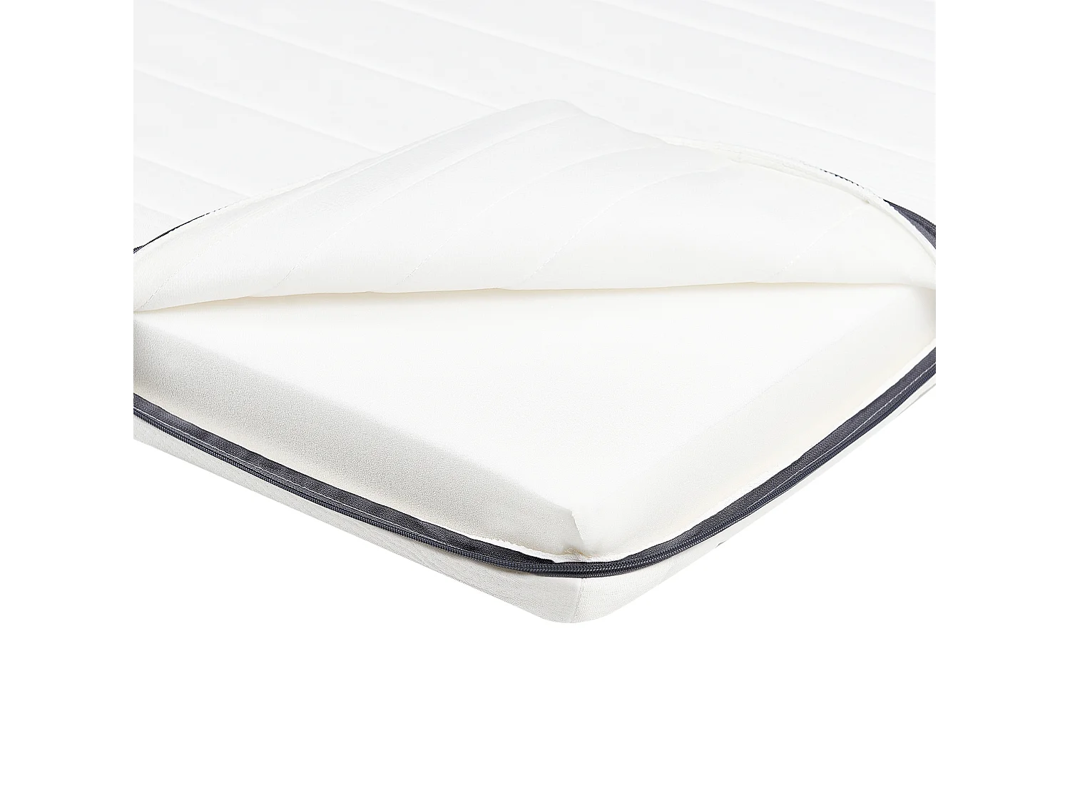 Schuimmatras met afneembare hoes 80 x 200 cm PRECIOUS