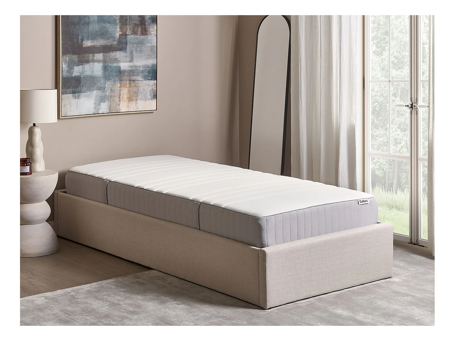 Matelas en mousse à mémoire de forme en gel HAPPINESS H3/4 Ferme 90 x 200 cm