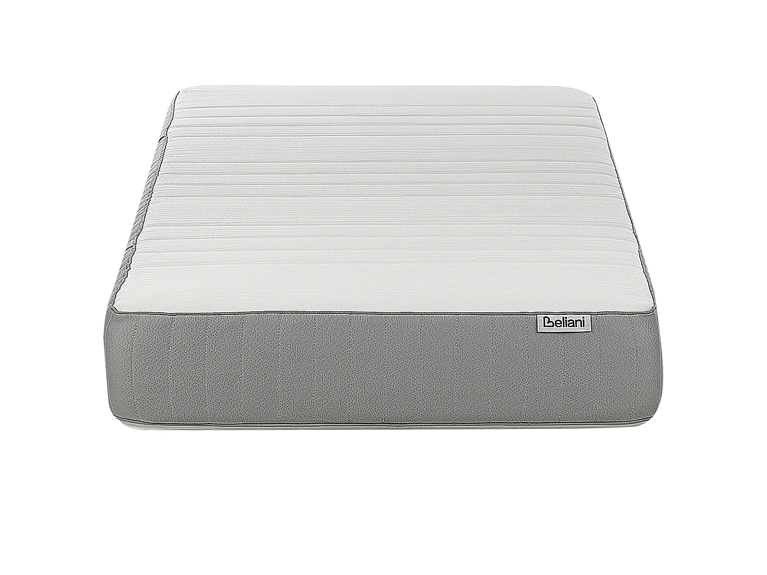 Matelas en mousse de gel ferme avec housse amovible 90 x 200 cm HAPPINESS
