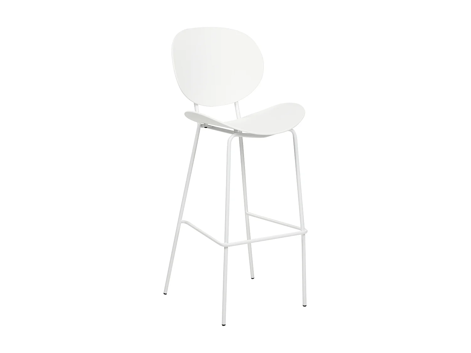 Lot de 2 chaises de bar SHONTO Blanc