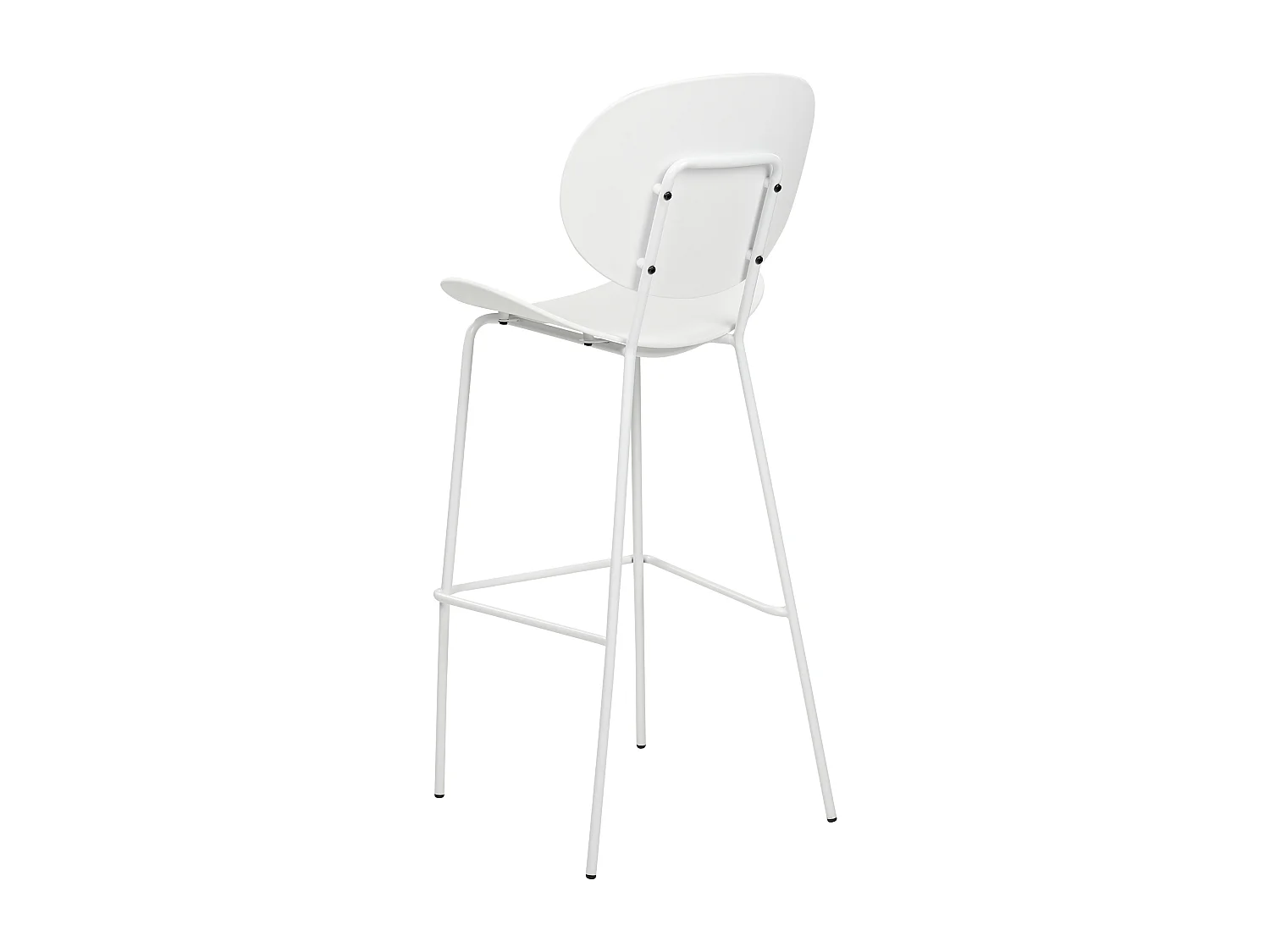 Lot de 2 chaises de bar SHONTO Blanc
