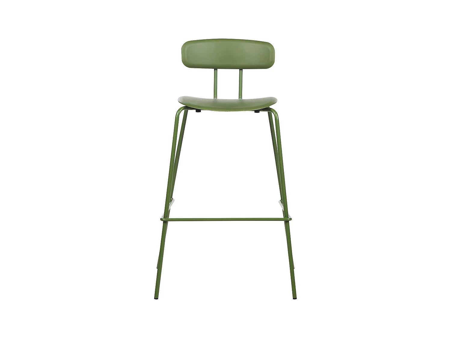 Lot de 2 chaises de bar SIBLEY Vert