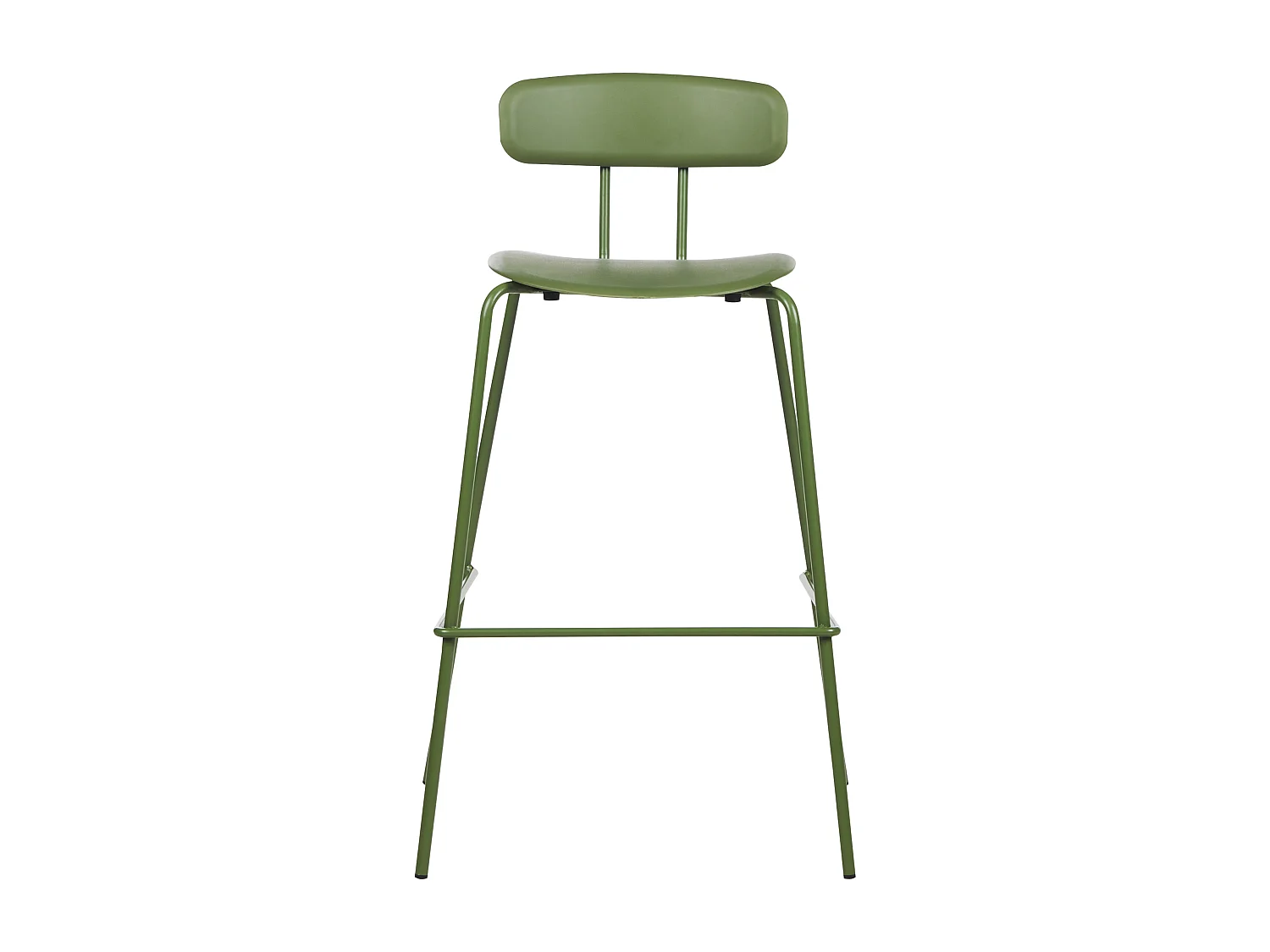 Lot de 2 chaises de bar SIBLEY Vert