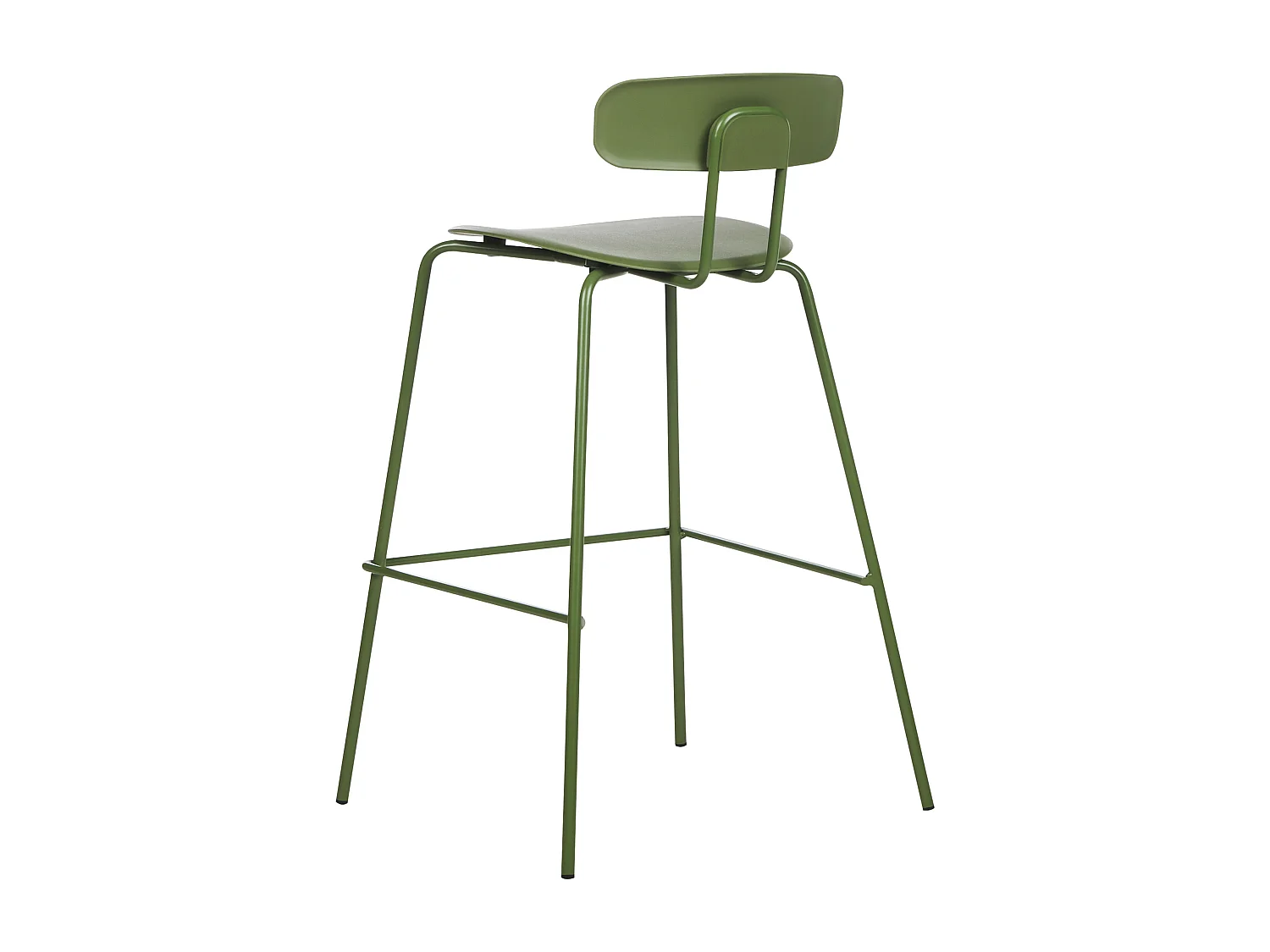 Lot de 2 chaises de bar SIBLEY Vert