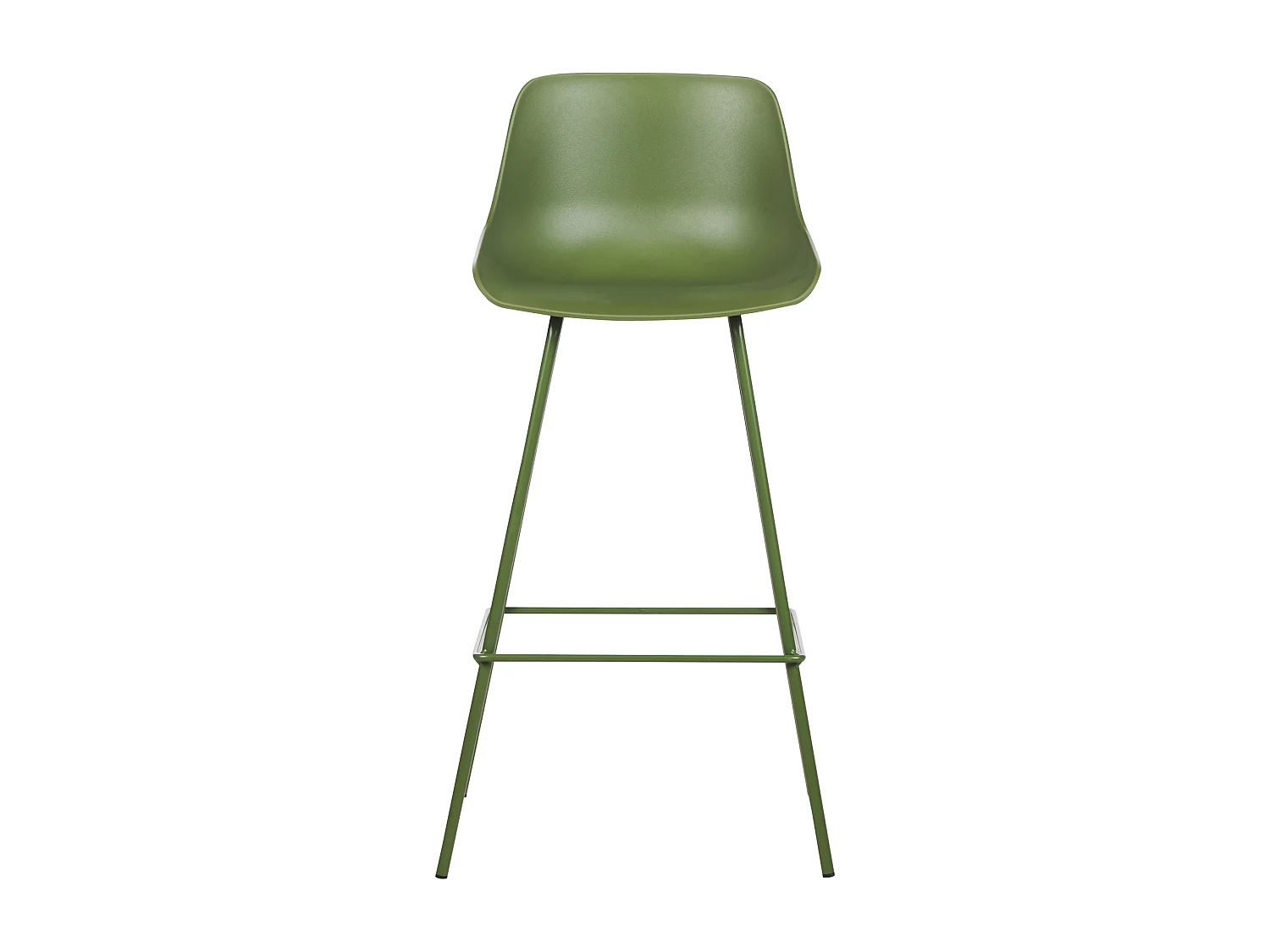 Lot de 2 chaises de bar EMMET Vert