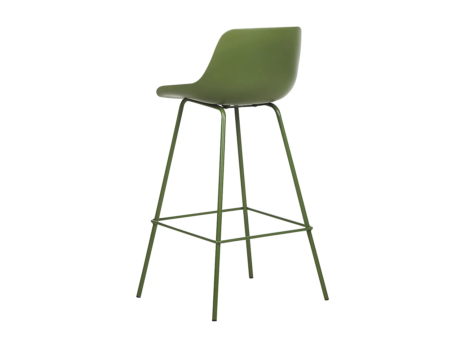 Lot de 2 chaises de bar EMMET Vert