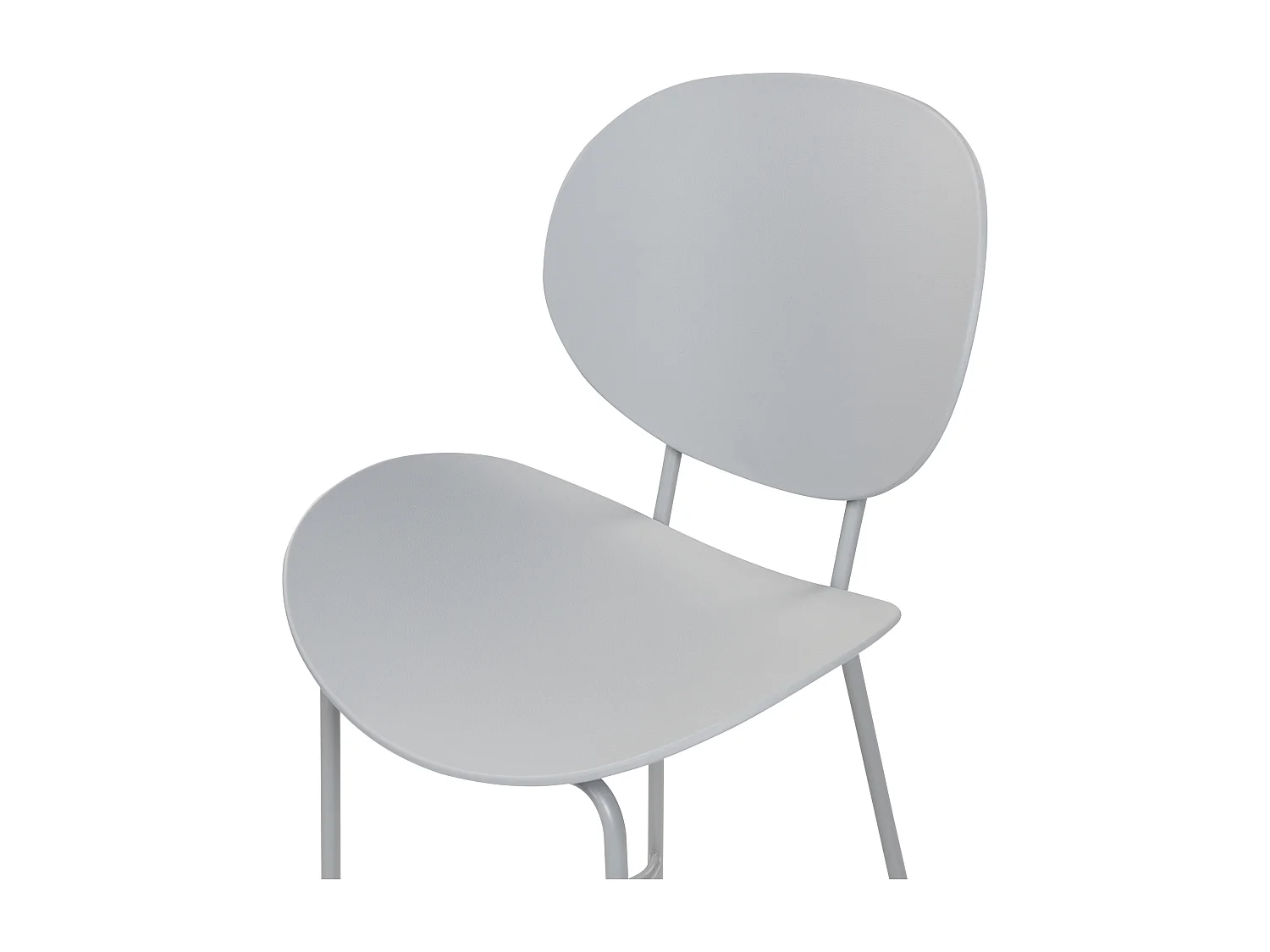 Set mit 2 Barstühlen SHONTO Hellgrau