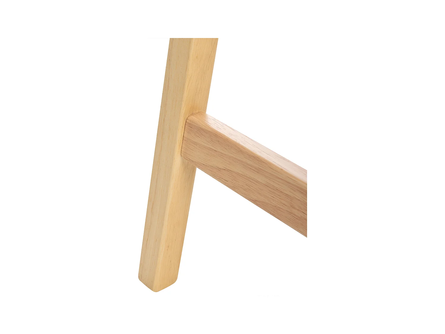 Lot de 2 tabourets de bar DIXON Bois Marron clair/gris