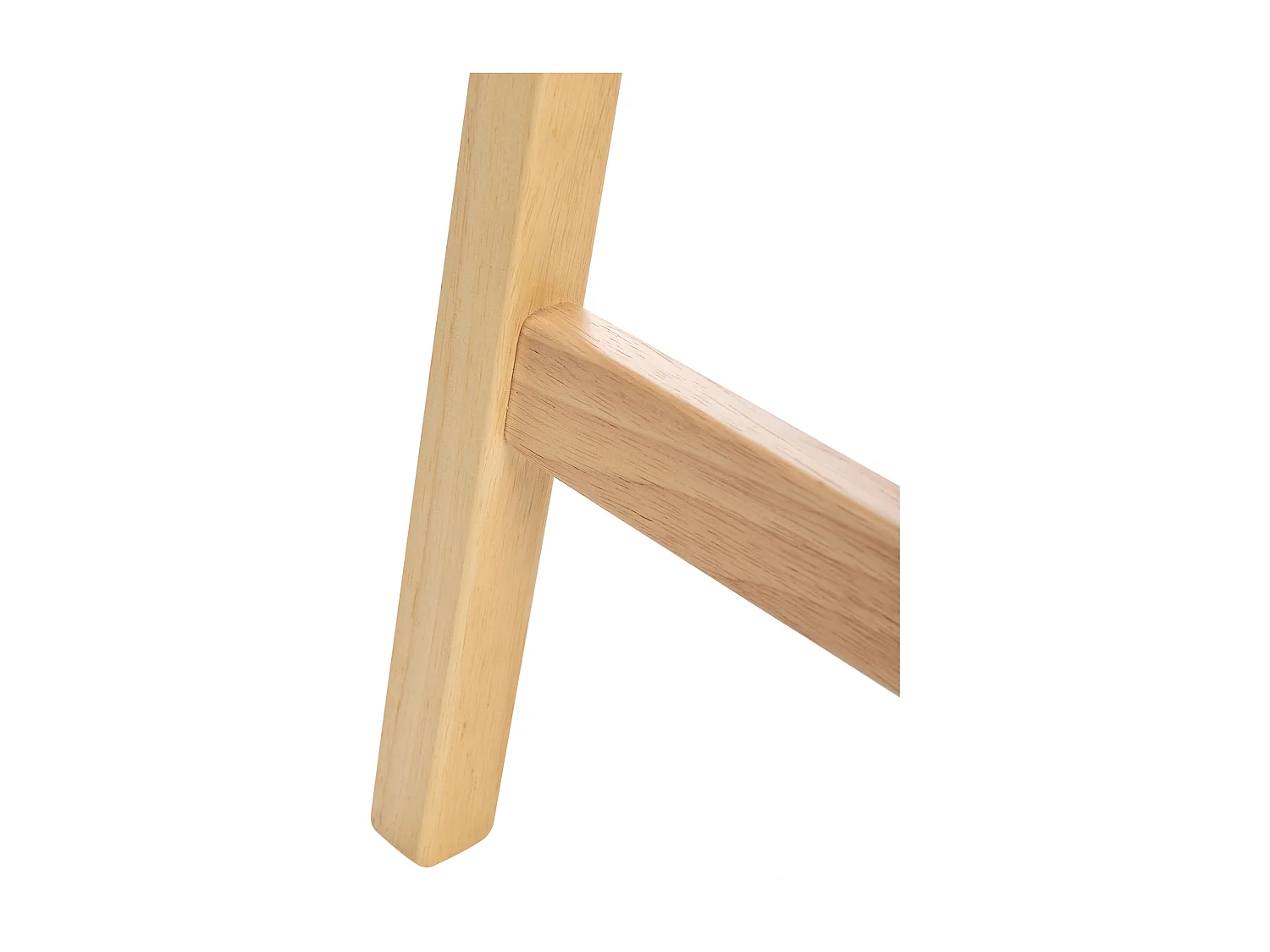 Lot de 2 tabourets de bar DIXON Bois Marron clair/gris