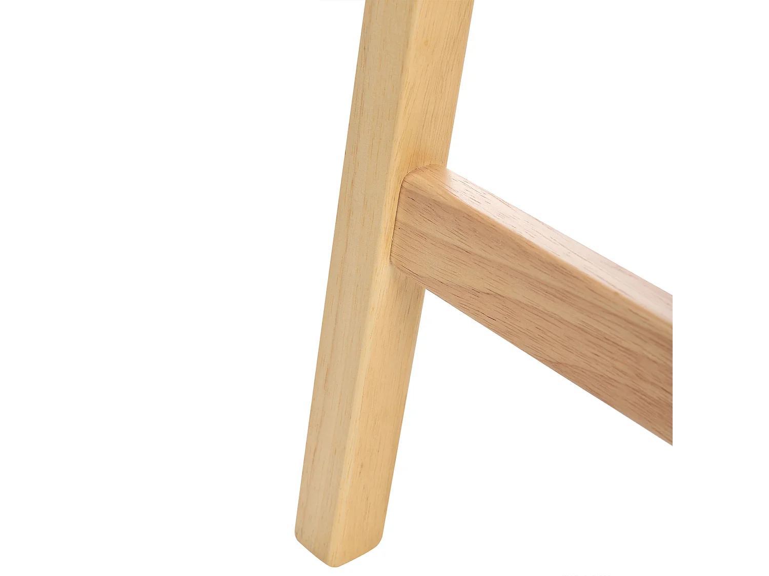 Conjunto de 2 sillas de bar DIXON Madera Gris claro