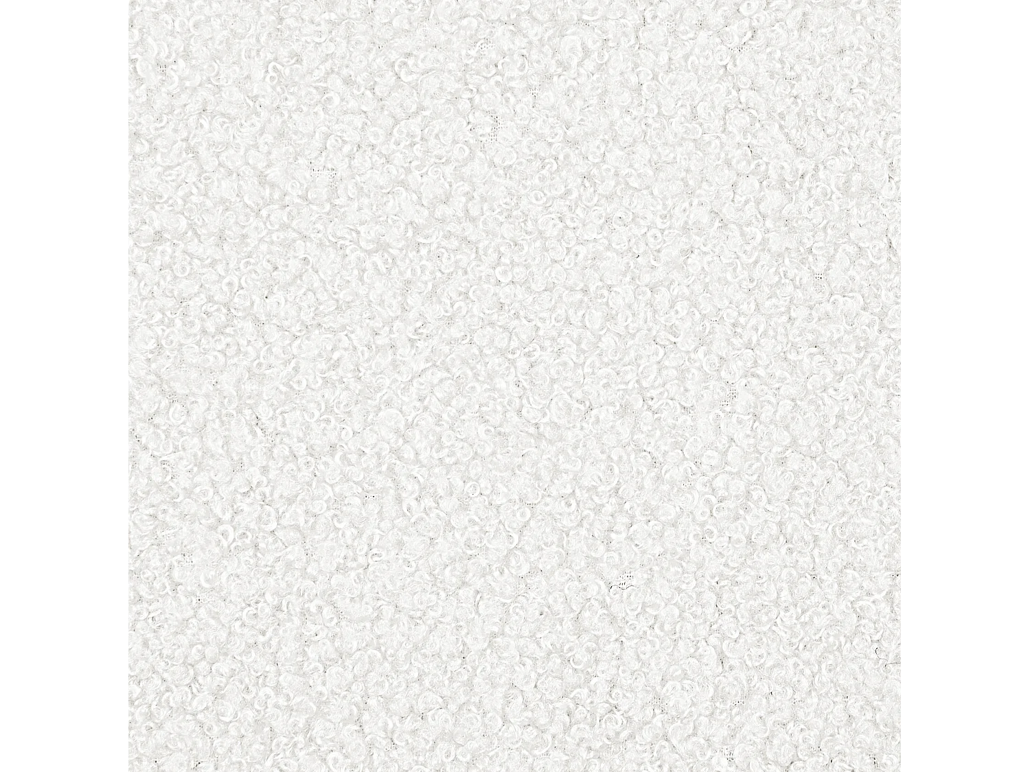 Conjunto de 2 bancos de bar EMERY Bouclé Branco