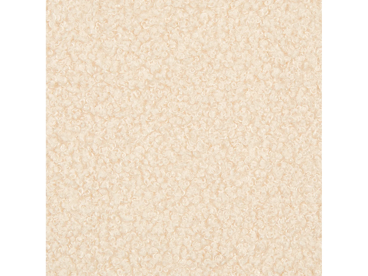 Lot de 2 chaises de bar EMERY Bouclé Beige clair