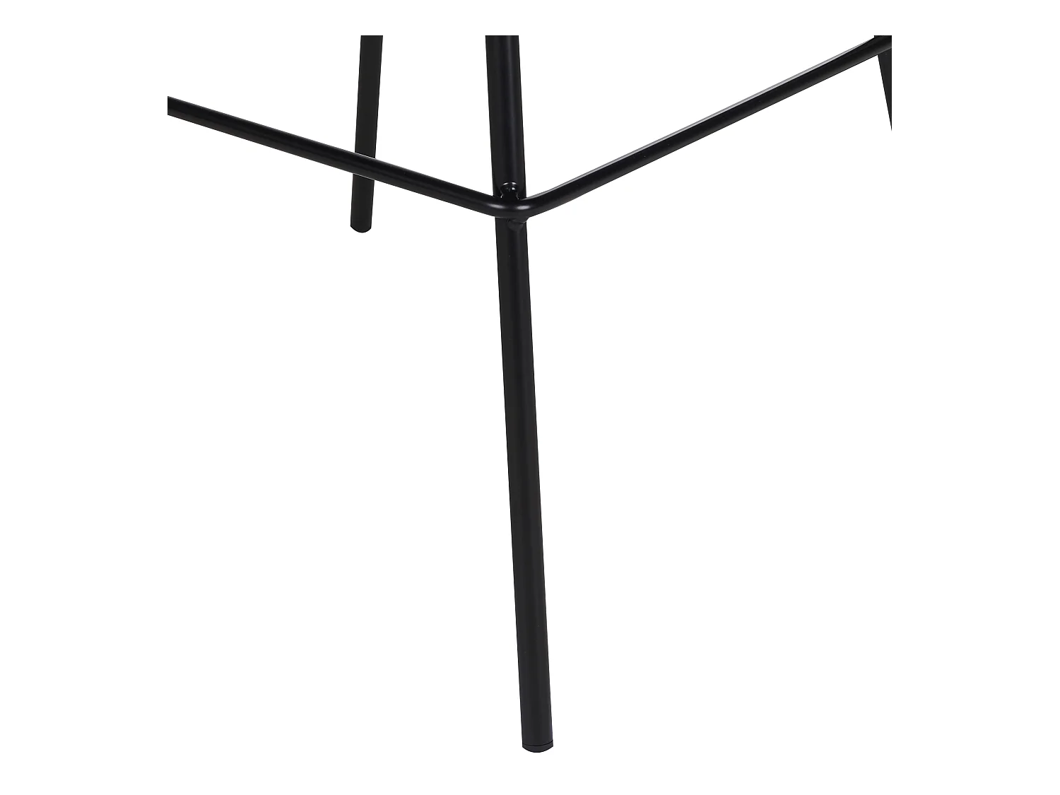 Conjunto de 2 sillas de bar SIBLEY Negro