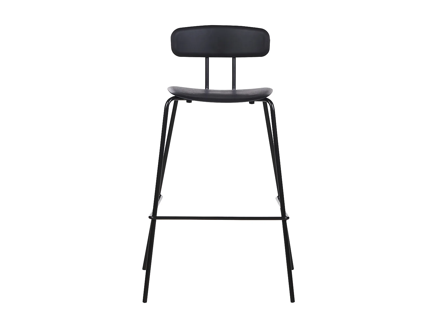 Lot de 2 chaises de bar SIBLEY Noir