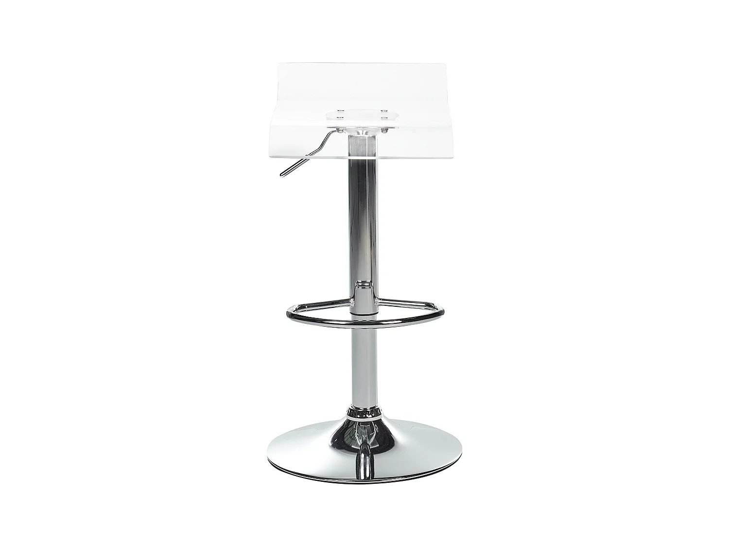 Lot de 2 chaises de bar NEUM Transparent