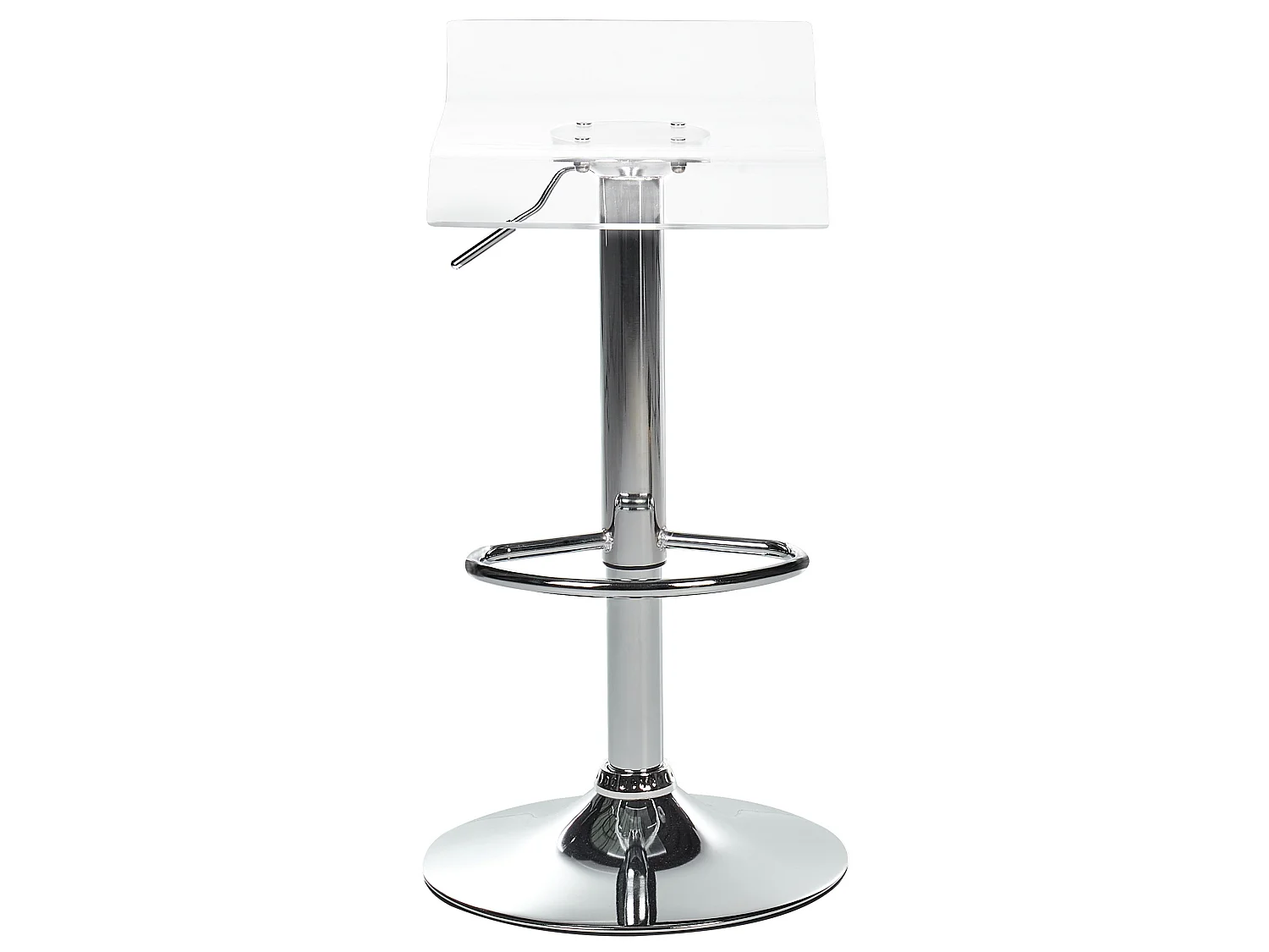 Lot de 2 chaises de bar NEUM Transparent