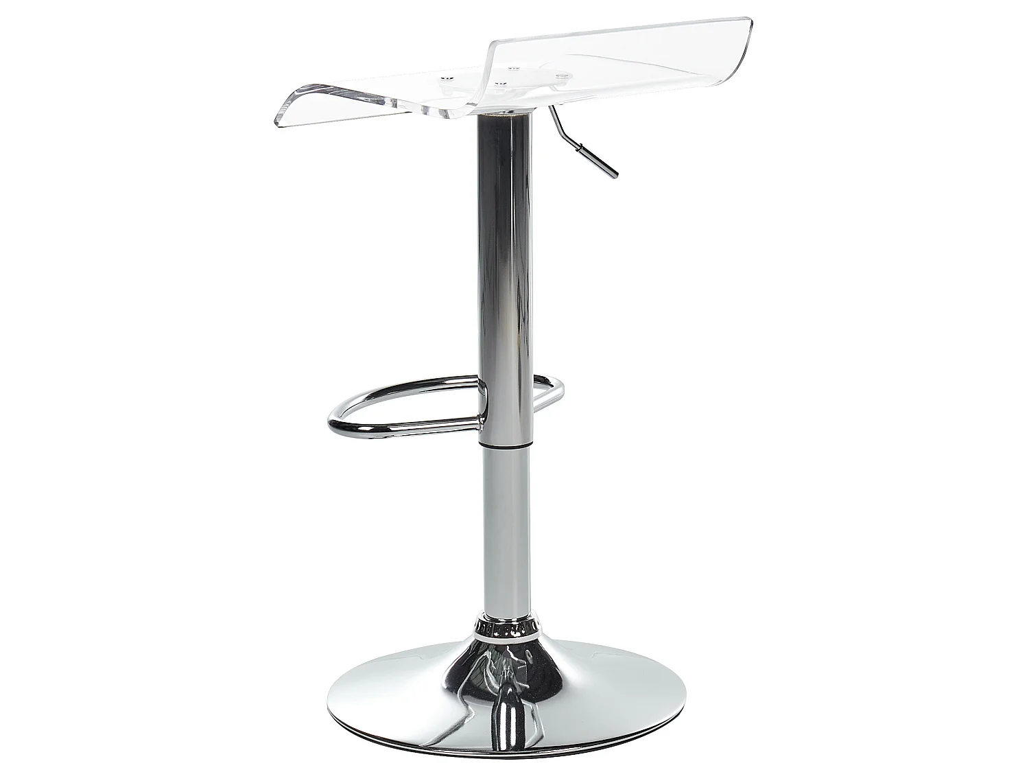 Lot de 2 chaises de bar NEUM Transparent