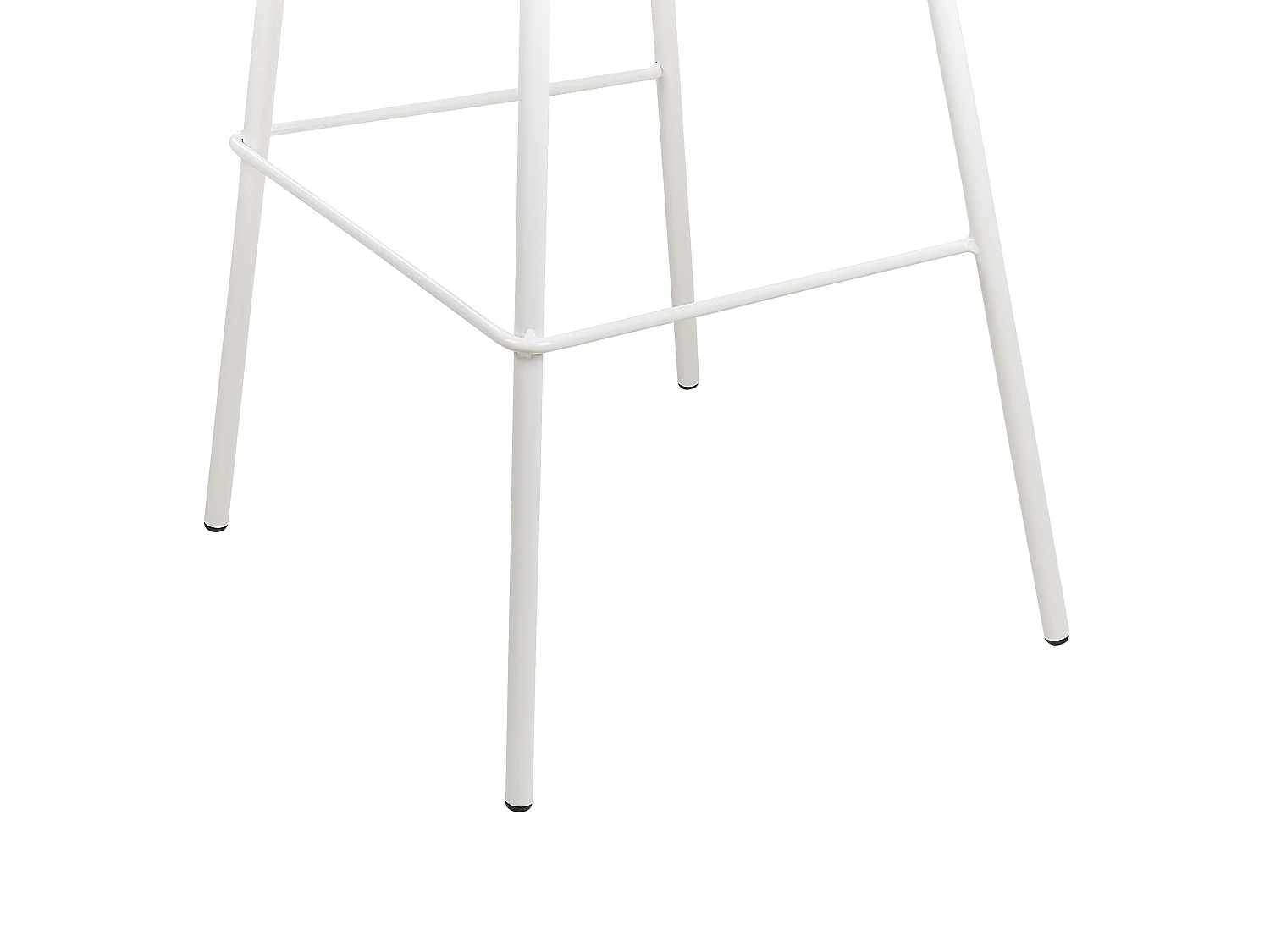 Lot de 4 chaises de bar MORA Blanc