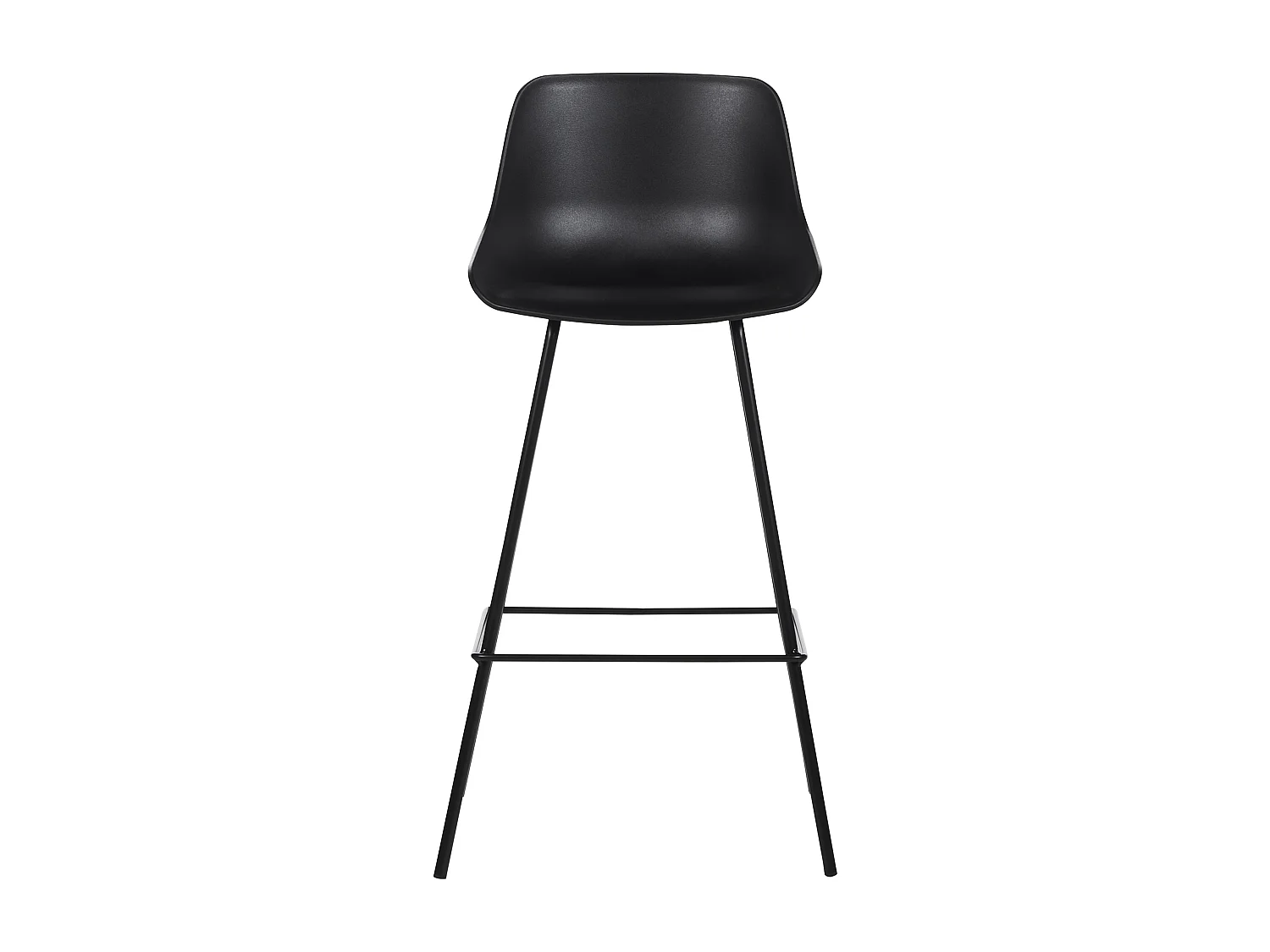 Lot de 2 chaises de bar EMMET Noir