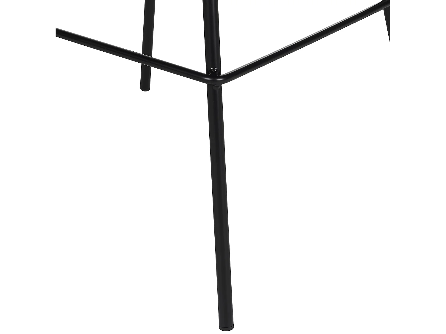 Lot de 2 chaises de bar EMMET Noir