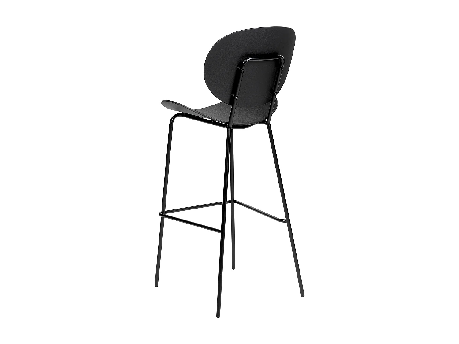 Lot de 2 chaises de bar SHONTO Noir