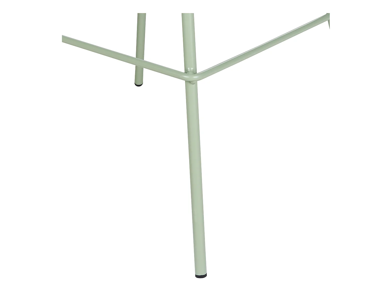 Conjunto de 2 sillas de bar SIBLEY Verde claro