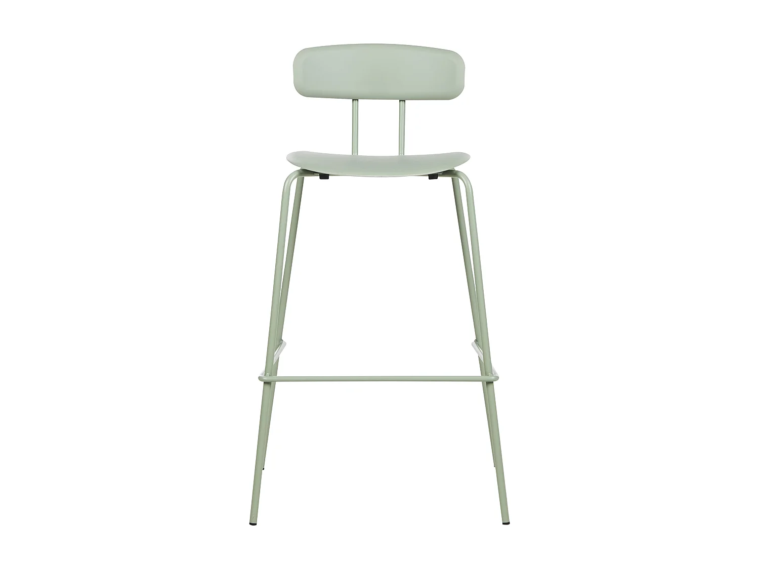 Set di 2 sedie alte SIBLEY Verde chiaro