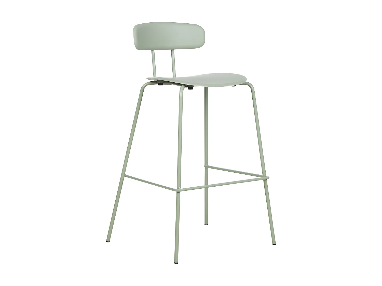 Lot de 2 chaises de bar SIBLEY Vert clair