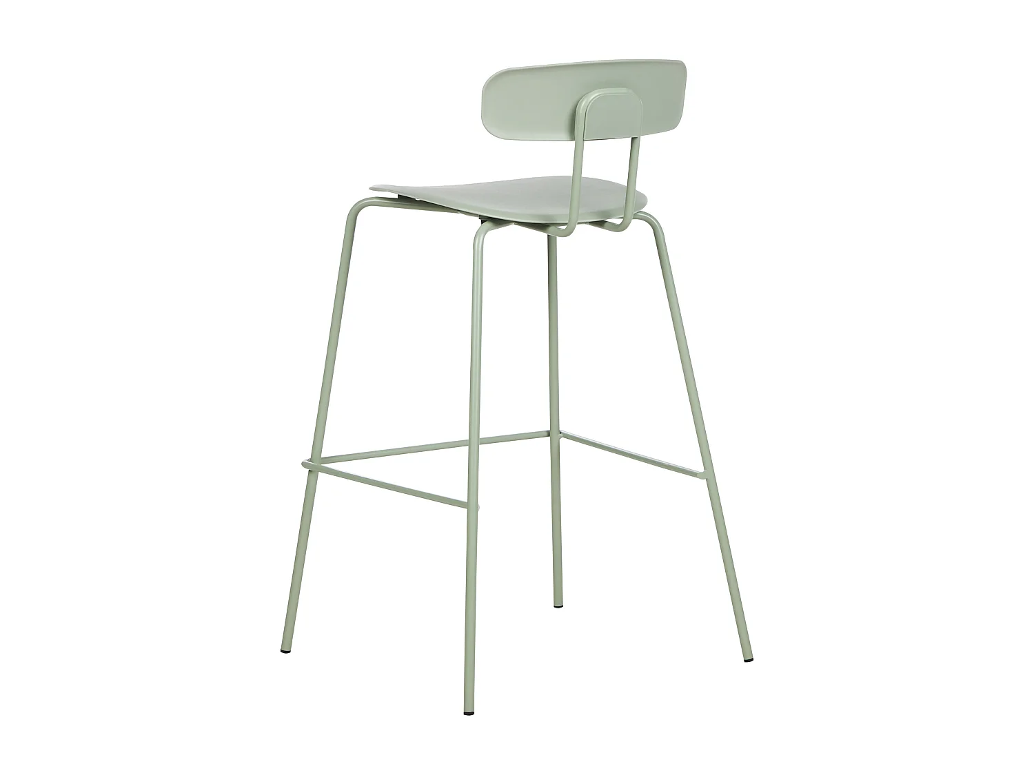 Lot de 2 chaises de bar SIBLEY Vert clair