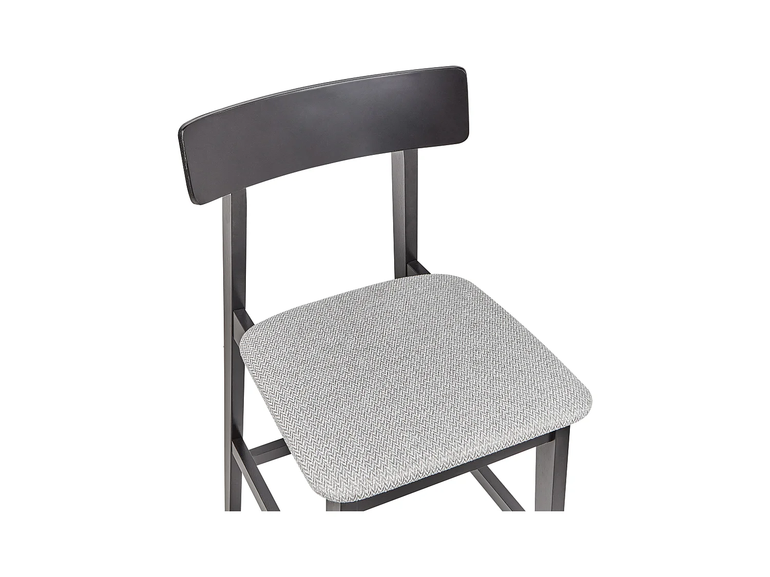Lot de 2 chaises de bar ISANTI Bois Gris