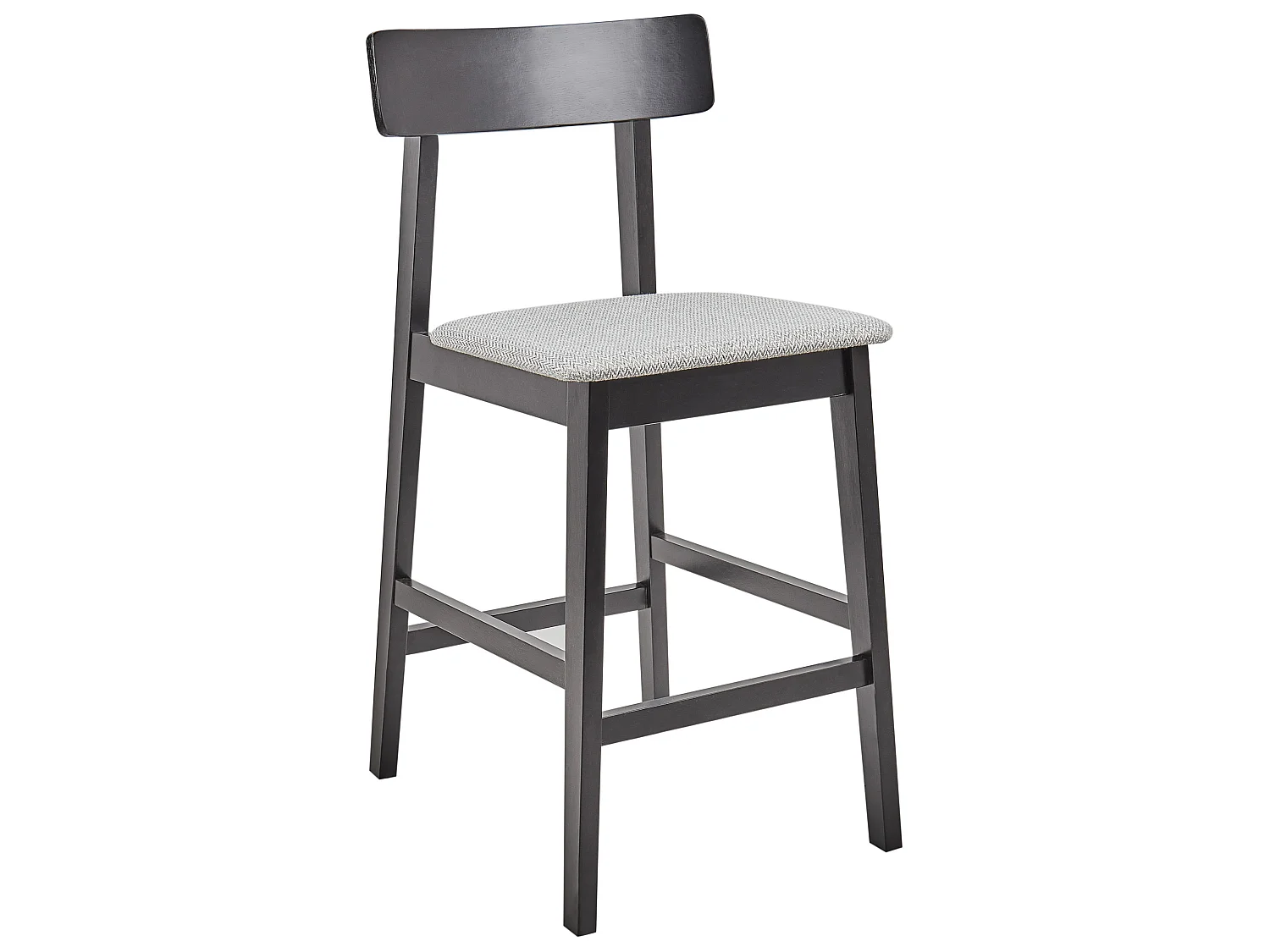 Lot de 2 chaises de bar ISANTI Bois Gris