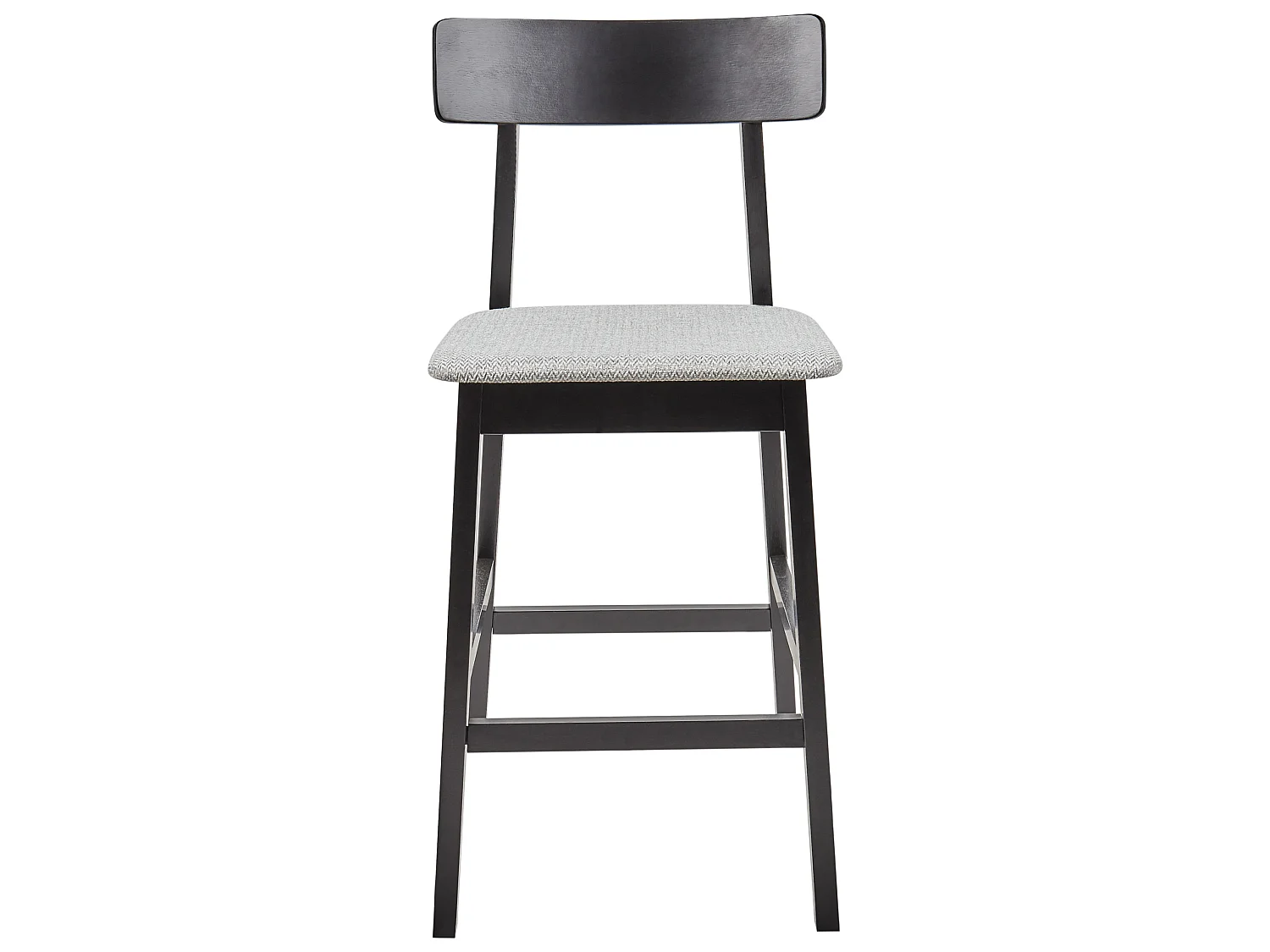 Lot de 2 chaises de bar ISANTI Bois Gris