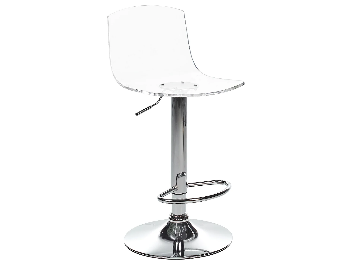 Lot de 2 chaises de bar IMOLA Transparent
