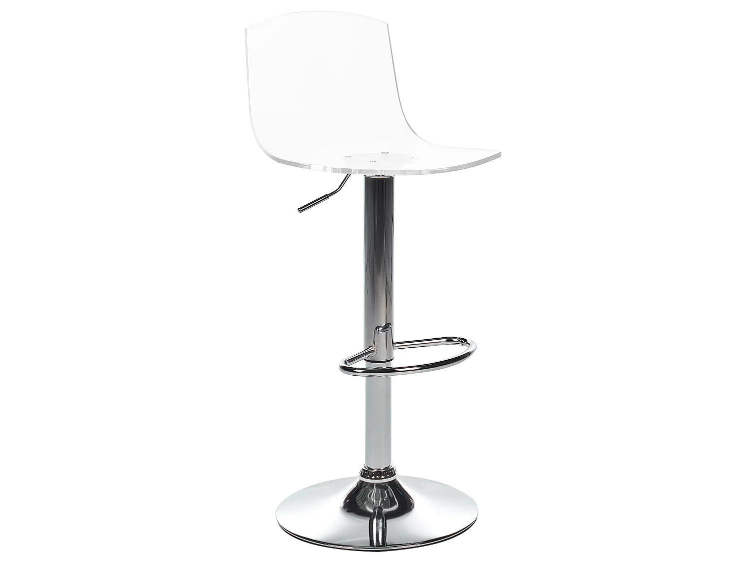 Lot de 2 chaises de bar IMOLA Transparent