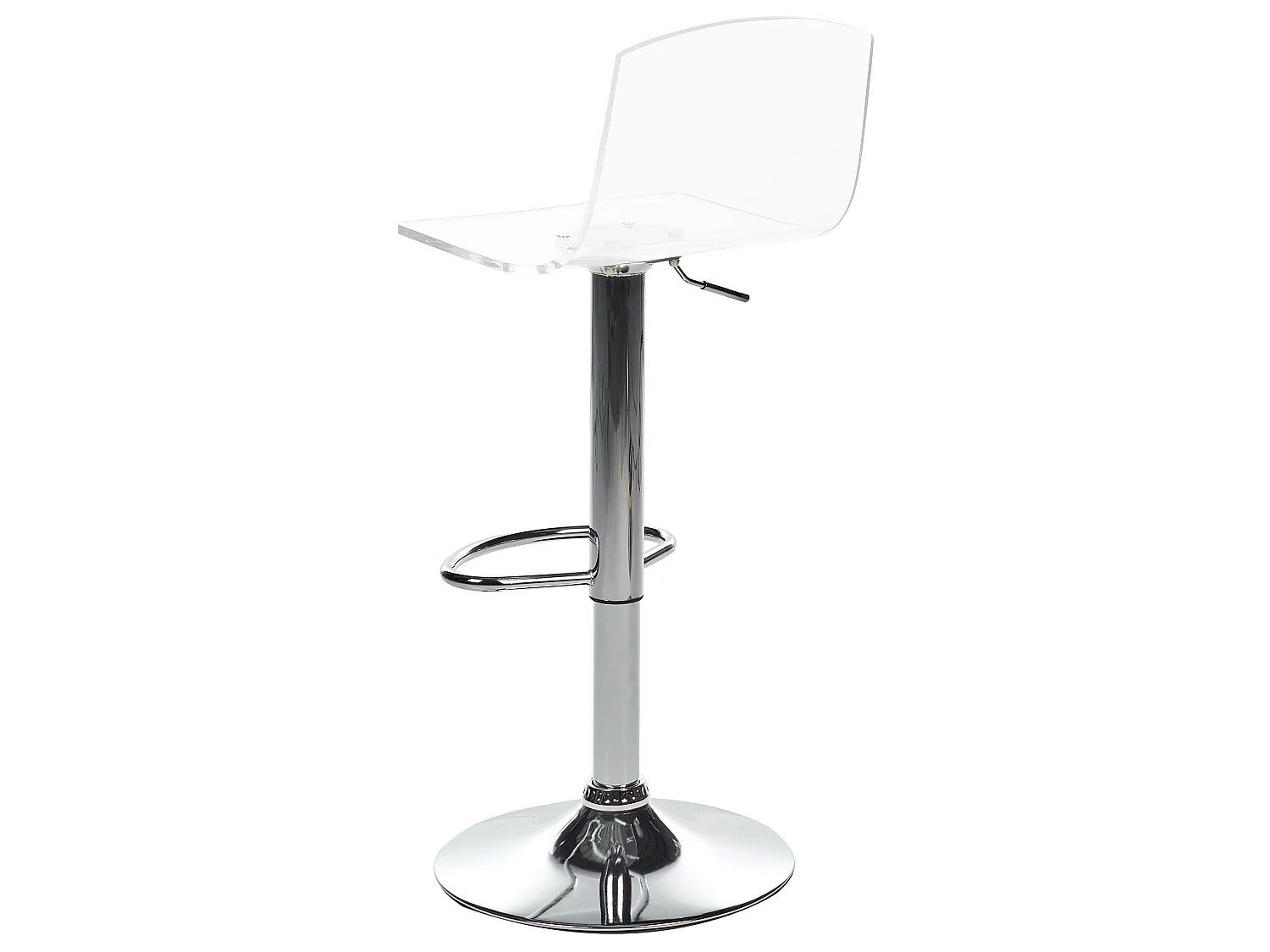 Lot de 2 chaises de bar IMOLA Transparent