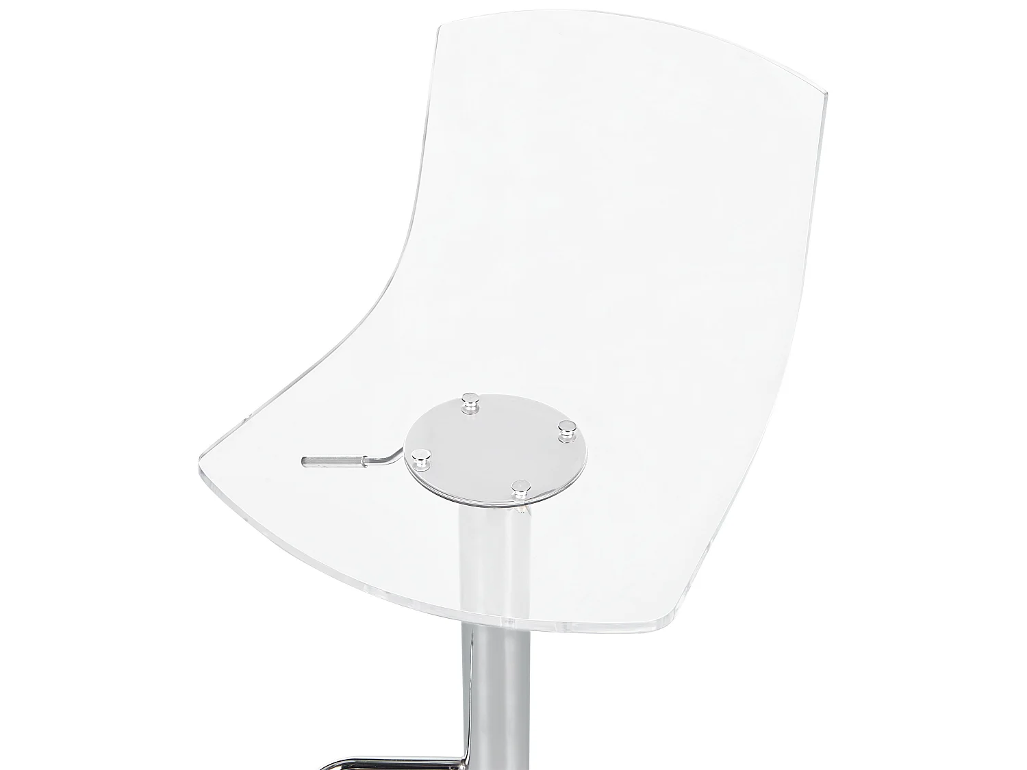 Lot de 2 chaises de bar IMOLA Transparent