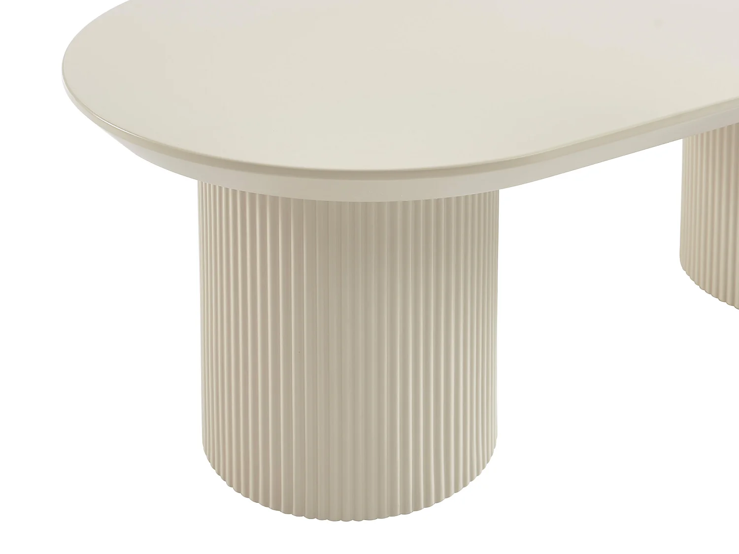 Mesa de centro de MDF - Beige - LORIMILA