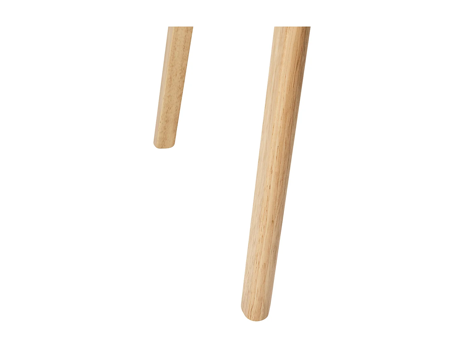 Lot de 2 chaises de salle à manger ELAINE Bois Marron clair/beige