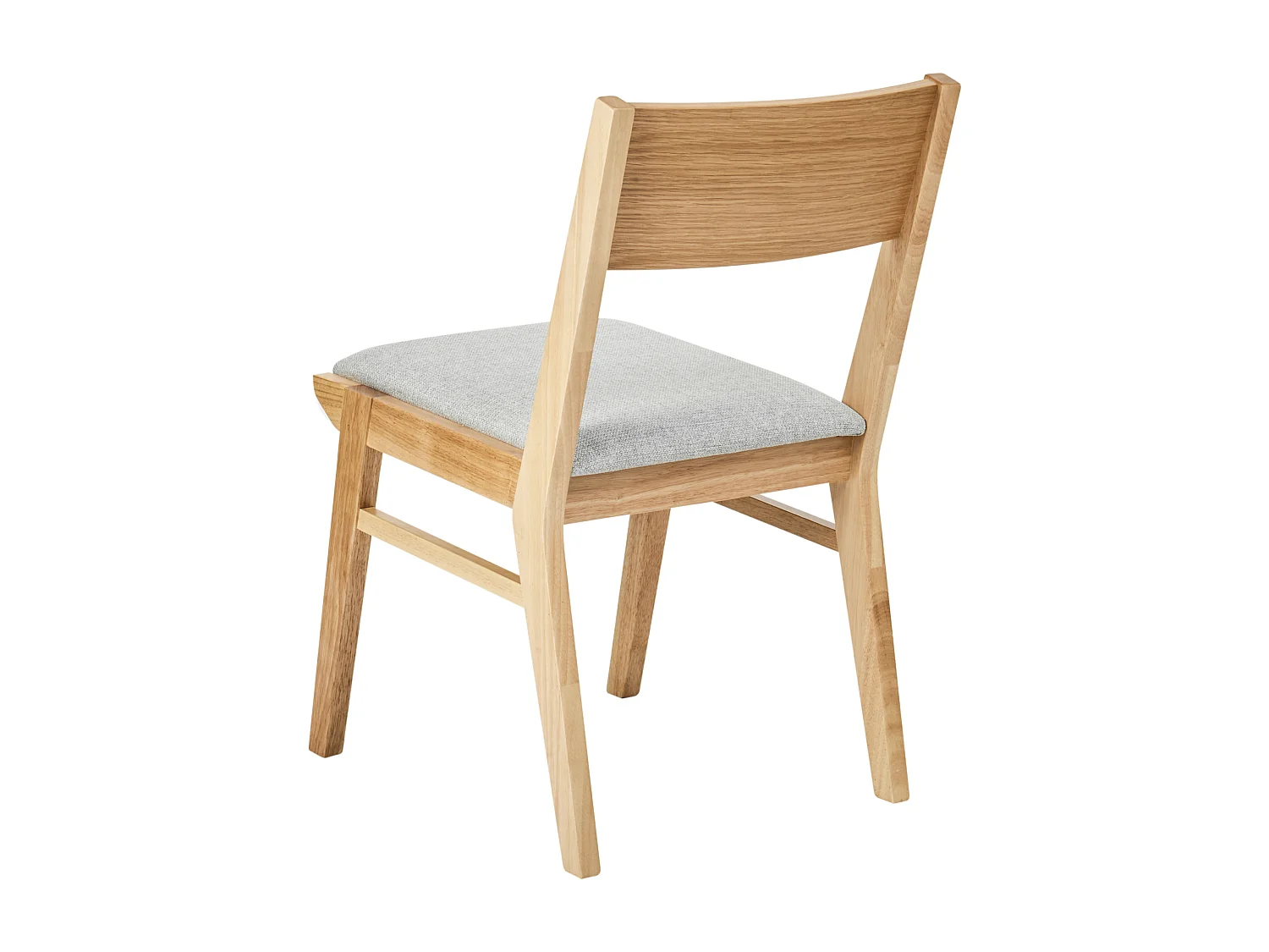 Esszimmerstuhl 2er Set ENOLA Holz Hellgrau