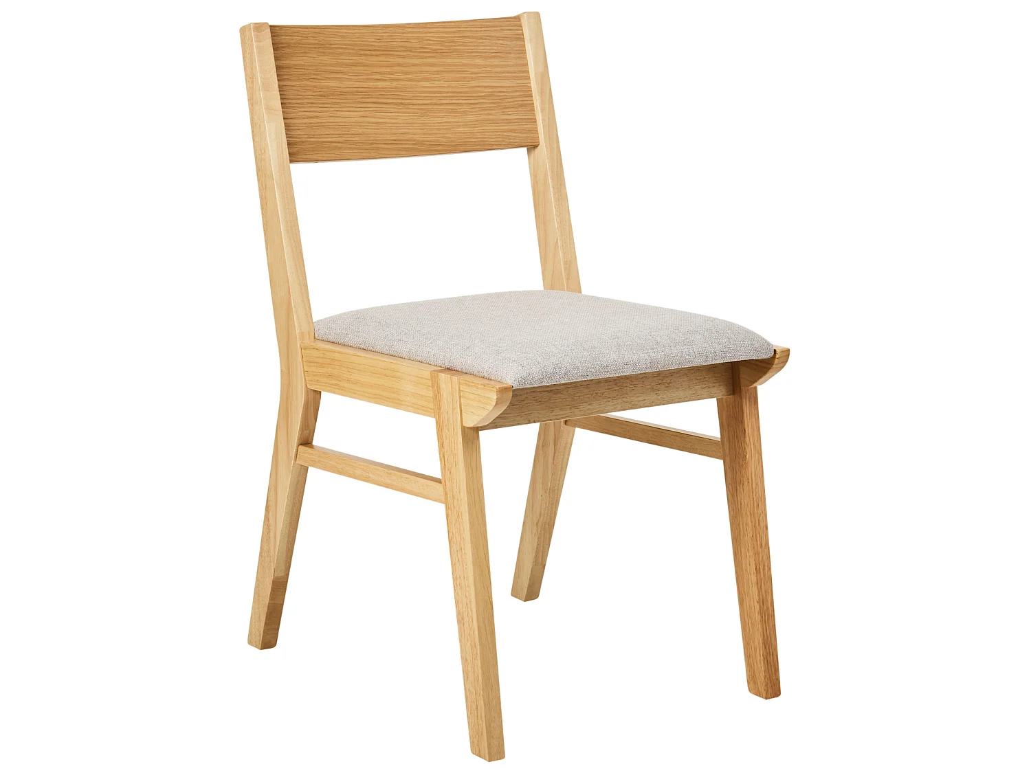 Set di 2 sedie da pranzo ENOLA Legno Grigio chiaro
