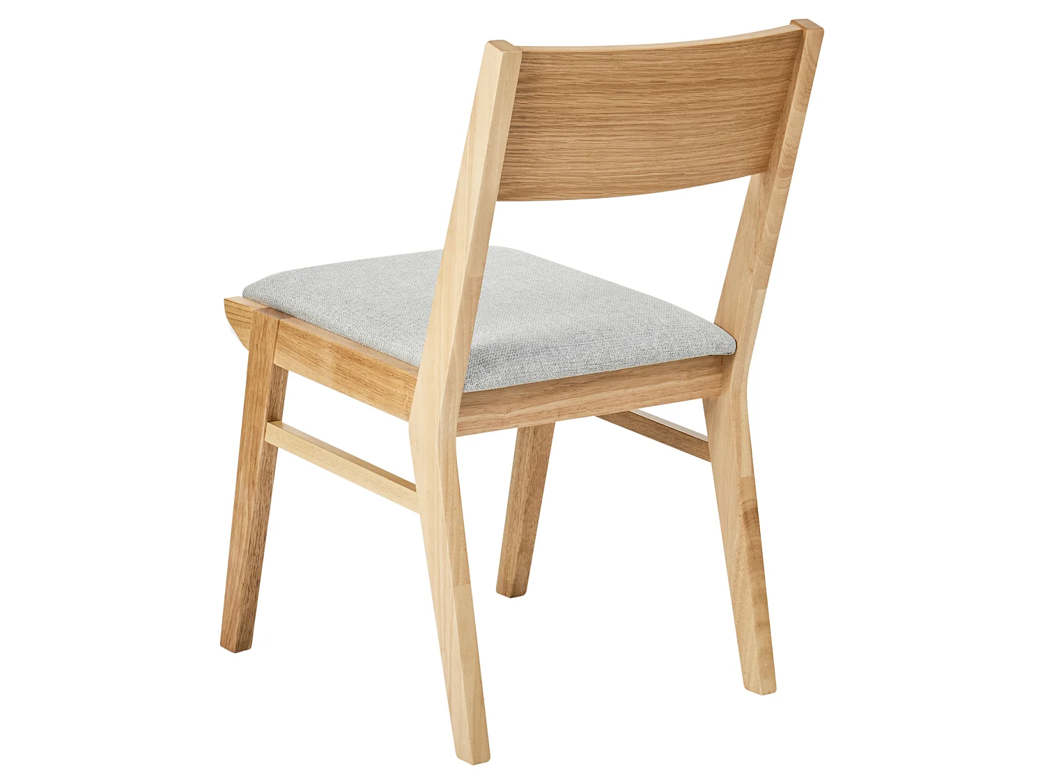 Set di 2 sedie da pranzo ENOLA Legno Grigio chiaro