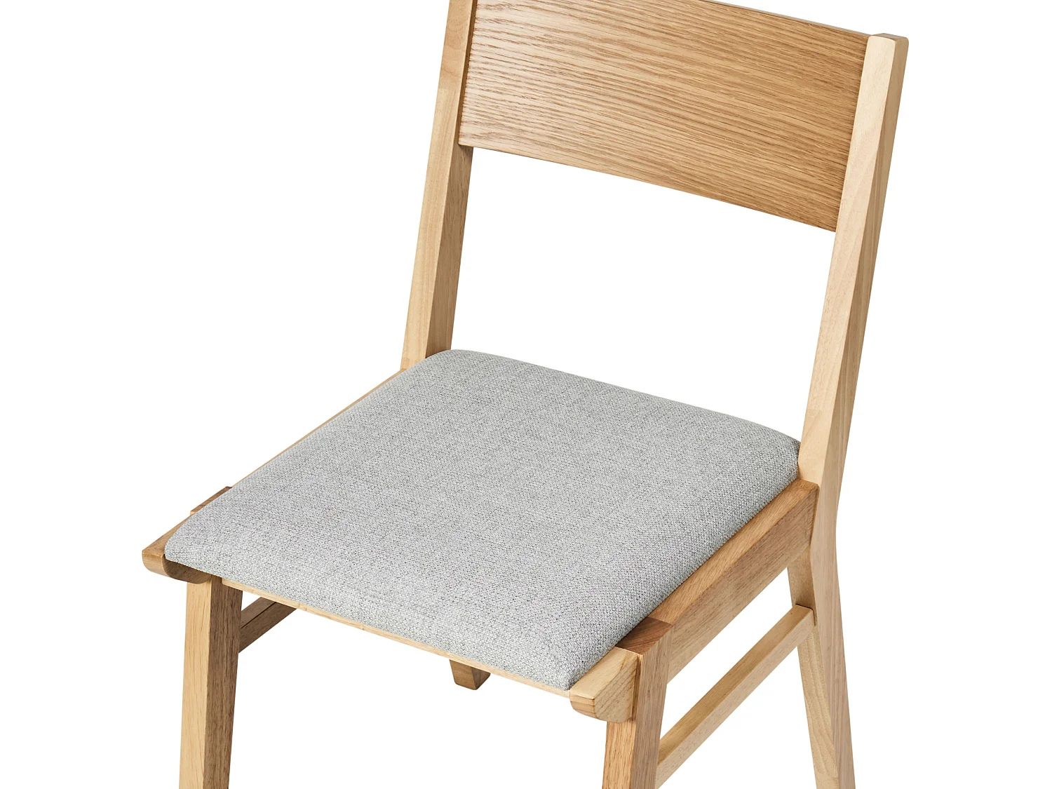 Set di 2 sedie da pranzo ENOLA Legno Grigio chiaro