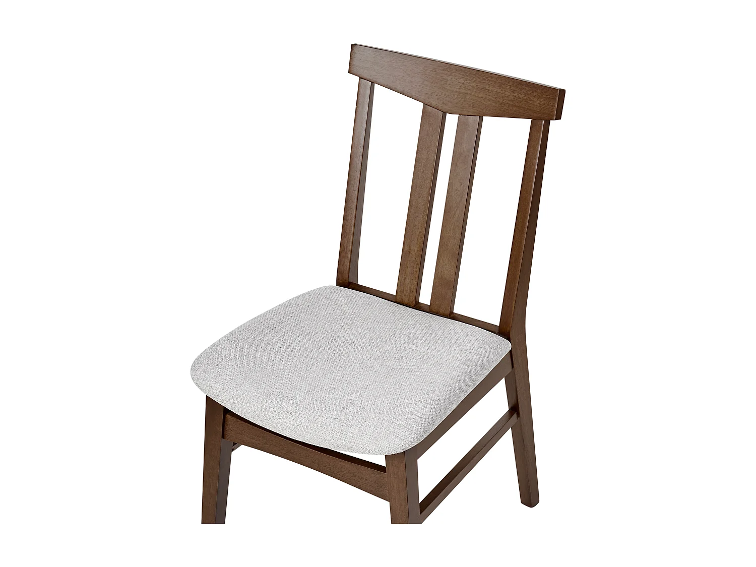 Esszimmerstuhl 2er Set AVALON Holz Hellgrau