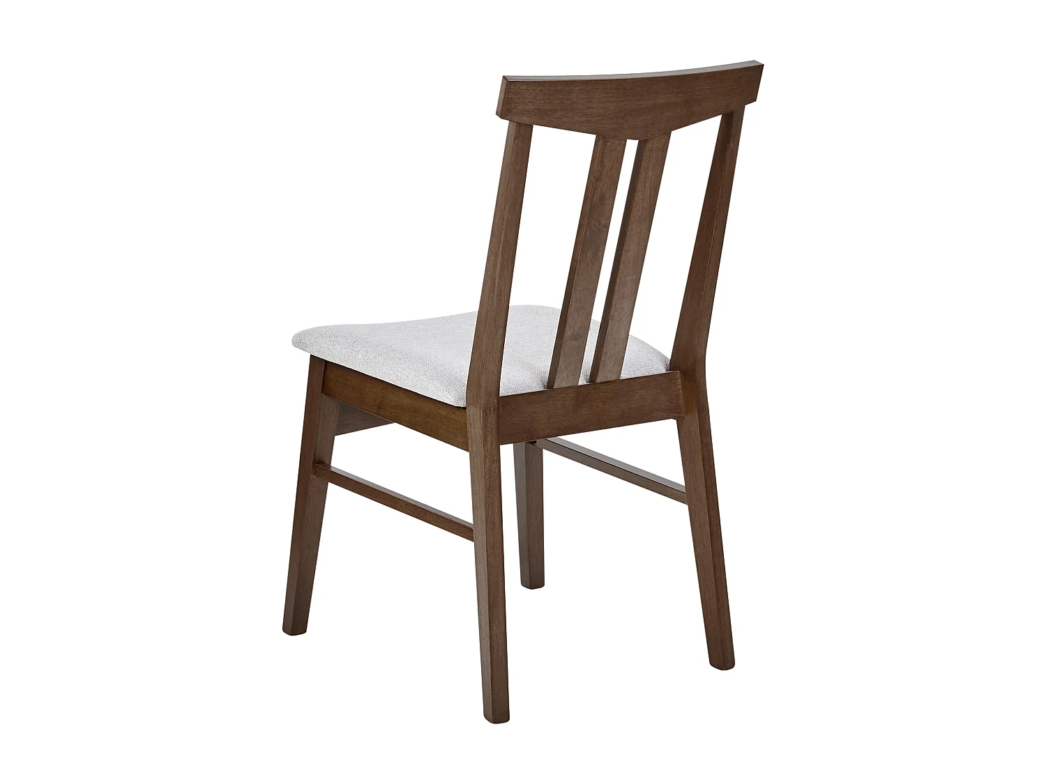 Lot de 2 chaises de salle à manger AVALON Bois Gris clair