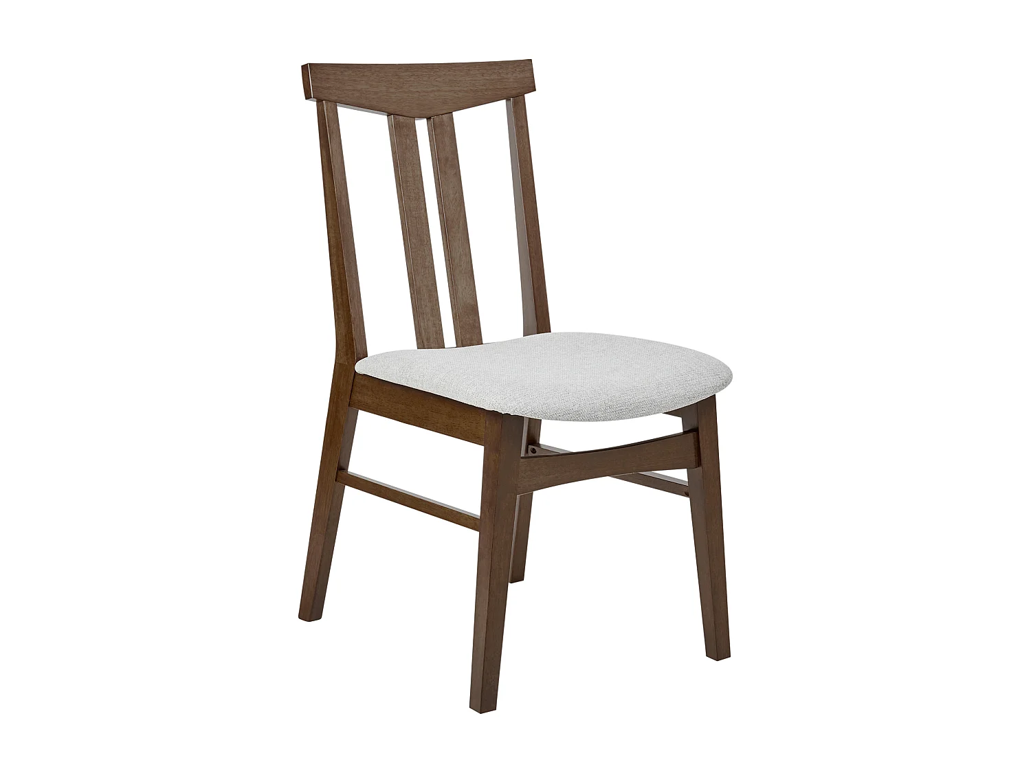 Esszimmerstuhl 2er Set AVALON Holz Hellgrau