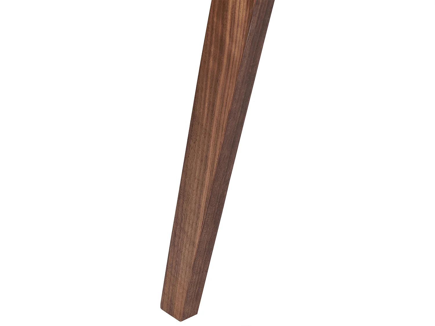 Lot de 2 chaises de salle à manger LUCINDA Bois Marron foncé