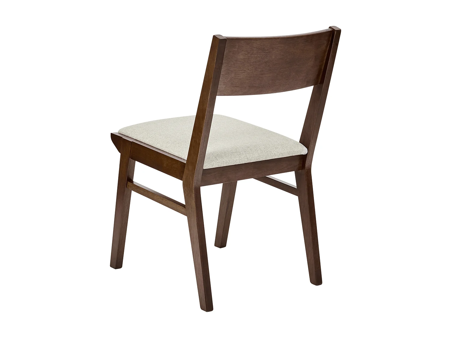 Set van 2 eetkamerstoelen ENOLA Hout Lichtbeige