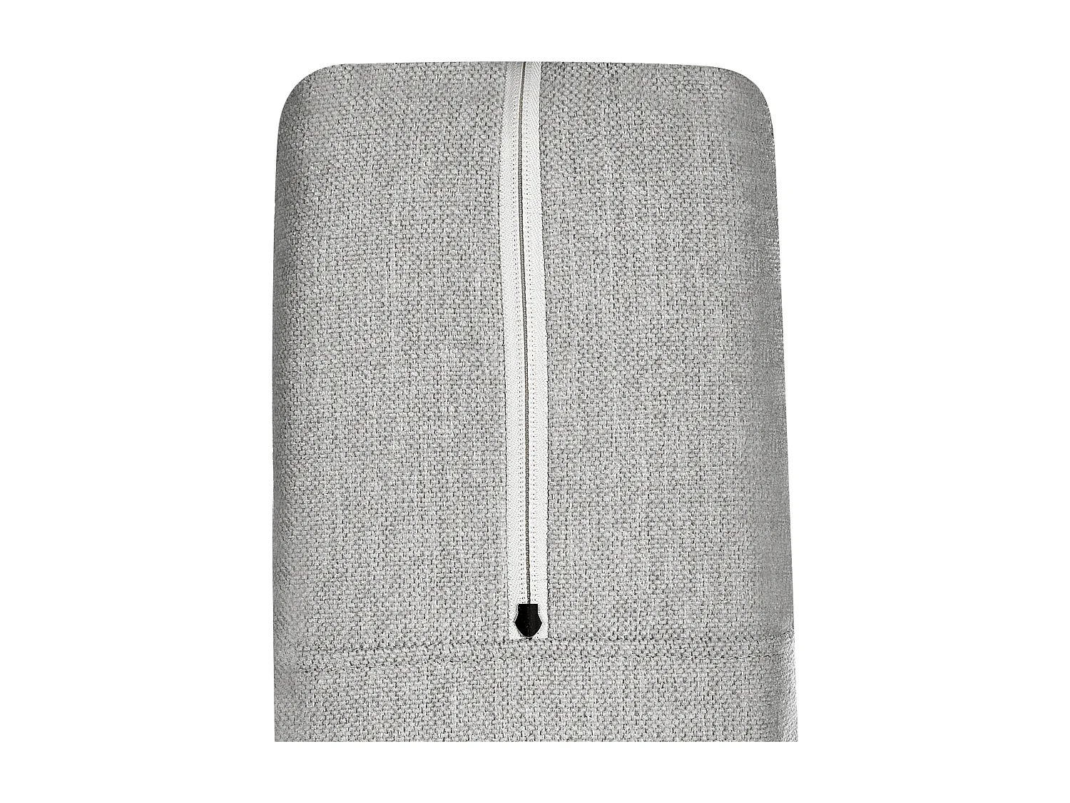 Lit boxspring avec rangement Tissu MINISTER 180 x 200 cm Gris clair