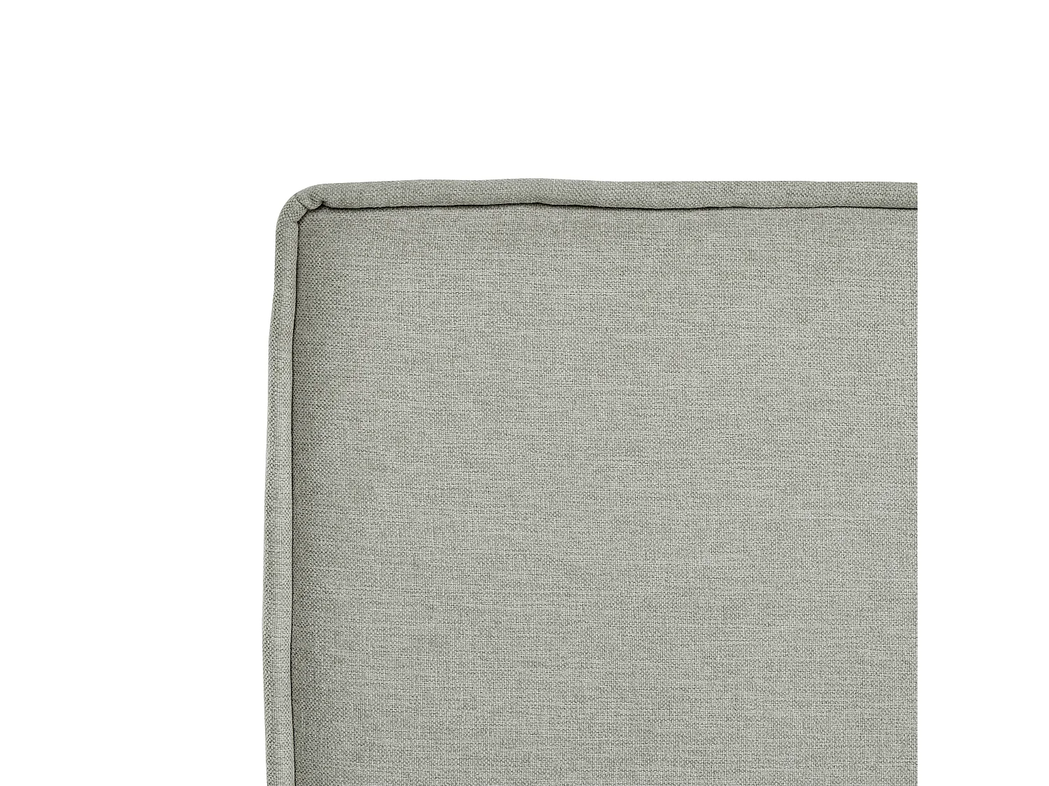 Cama continental con almacenaje Tela DYNASTY 160 x 200 cm Gris claro